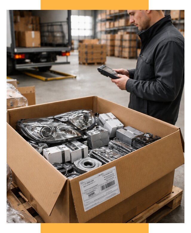 Доставка автозапчастей из Европы под ключ от 12840 р. | СетСервис-Кна