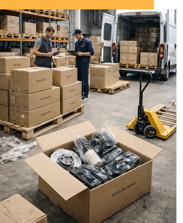 Доставка автозапчастей из Европы от 12840 руб быстро и надёжно
