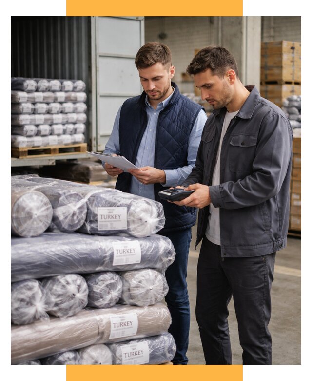 Доставка текстиля из Турции от 46224 р. под ключ, СетСервис-Кна