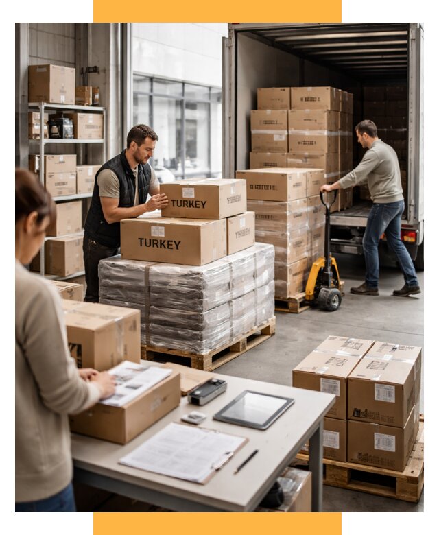 Доставка одежды из Турции от 6677 р. под ключ, СетСервис-Кна