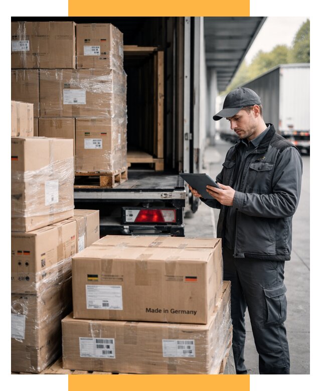 Доставка грузов из Германии от 46224 р. быстро - СетСервис-Кна