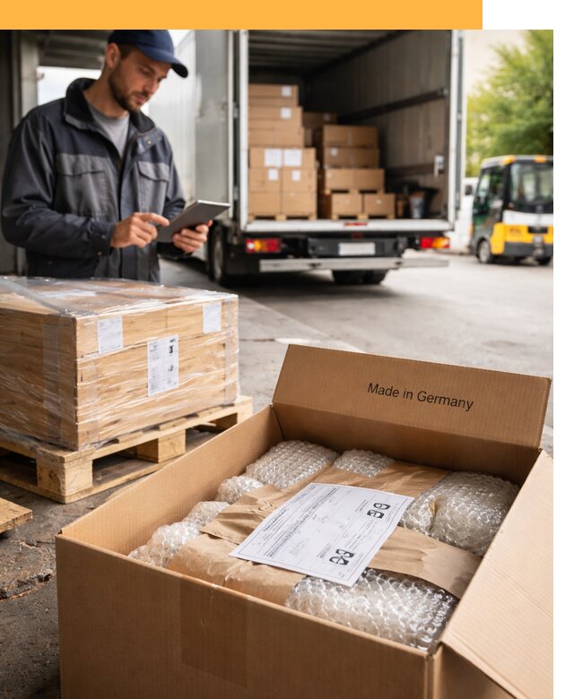 Доставка грузов из Германии от 46224 руб с таможенным оформлением