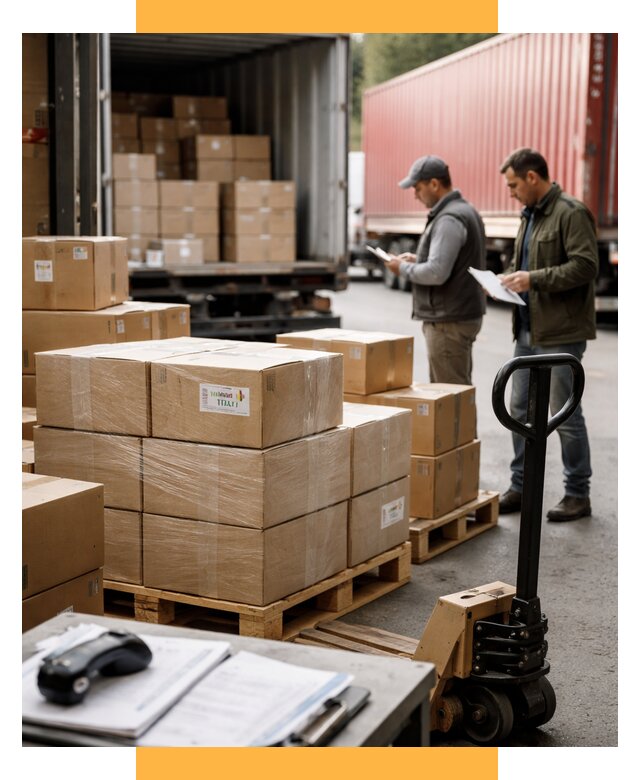 Доставка грузов из Италии в Россию от 18490 р. СетСервис-Кна