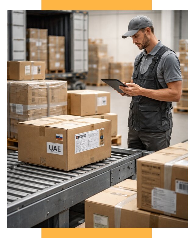 Доставка грузов из ОАЭ в Россию от 616 р., СетСервис-Кна