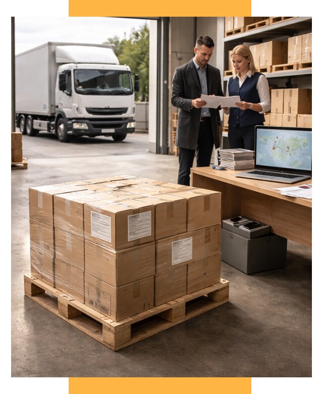 Доставка грузов в Европу от 7704 р. — логистика СетСервис-Кна