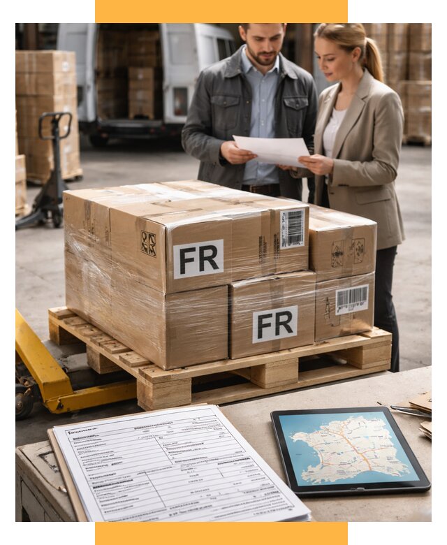 Доставка грузов в Францию от 25680 р., логистика СетСервис-Кна