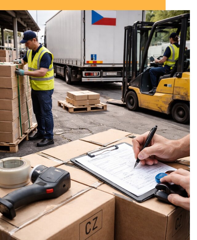 Доставка грузов в Чехию от 35952 руб, международные перевозки
