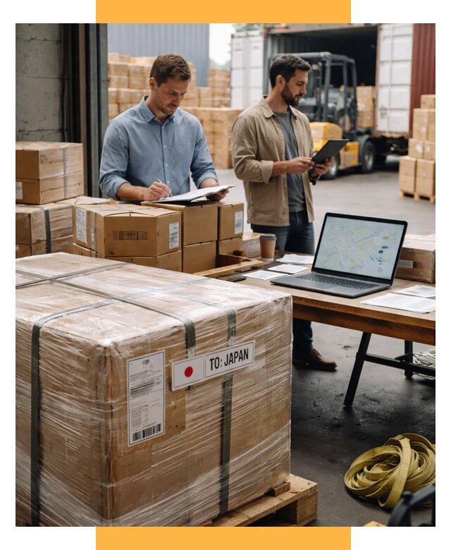 Доставка грузов в Японию от 25680 р., логистика СетСервис-Кна