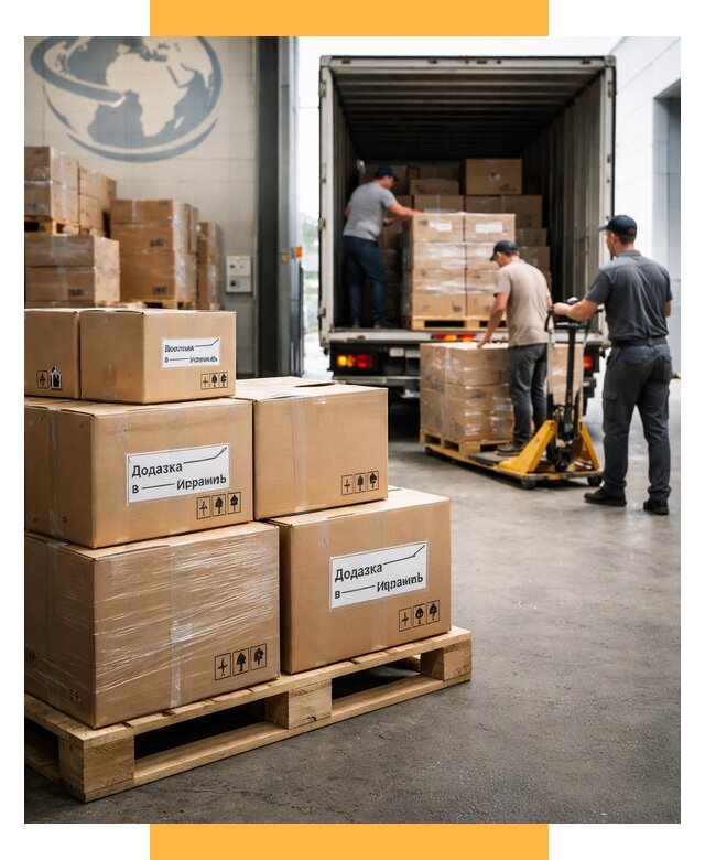 Доставка грузов в Израиль и экспорт от 46224 р. СетСервис-Кна