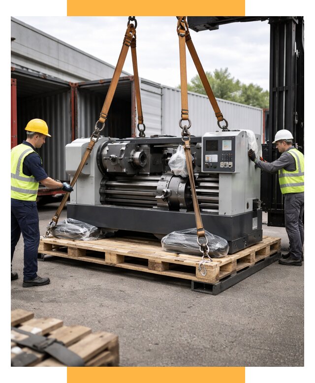 Перевозка станков и таможня от 61632 р. | СетСервис-Кна логистика