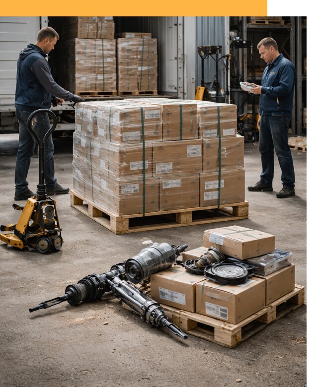 Международная перевозка автозапчастей по миру от 4622 руб