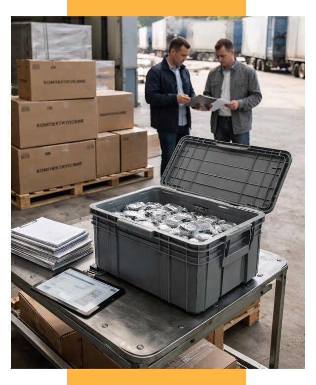 Перевозка комплектующих из Китая от 6677 р. | СетСервис-Кна