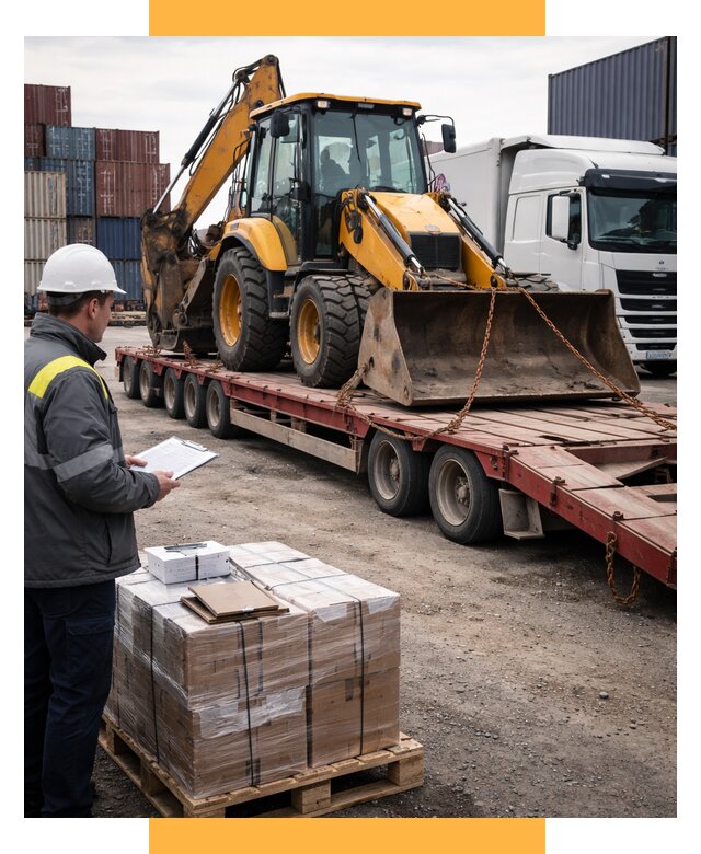 Международная перевозка спецтехники от 46224 р., СетСервис-Кна