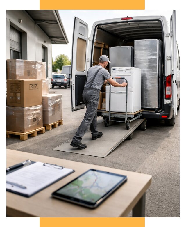 Перевозка бытовой техники от 6677 р. - логистика СетСервис-Кна