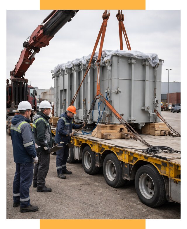 Перевозка проектных грузов под ключ от 35952 р., СетСервис-Кна