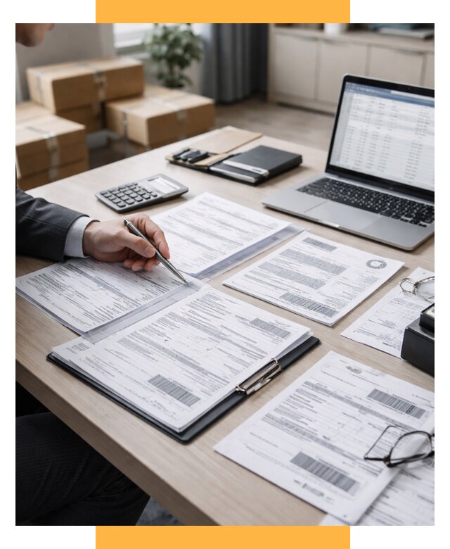 Анализ документов для таможни от 4622 р. - СетСервис-Кна