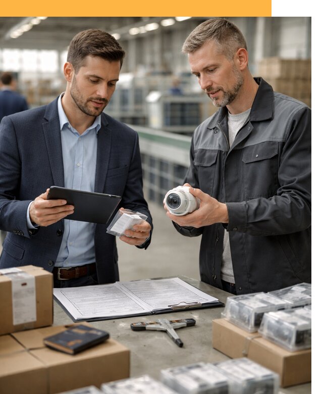 Инспекция фабрики за рубежом, приемка и контроль качества от 15408