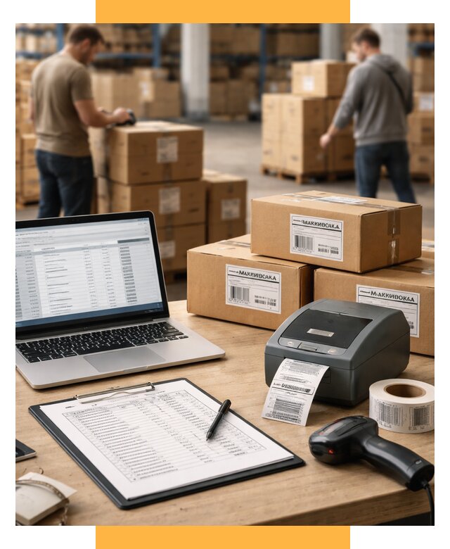 Маркировка импортных товаров от 4622 р. под ключ, СетСервис-Кна